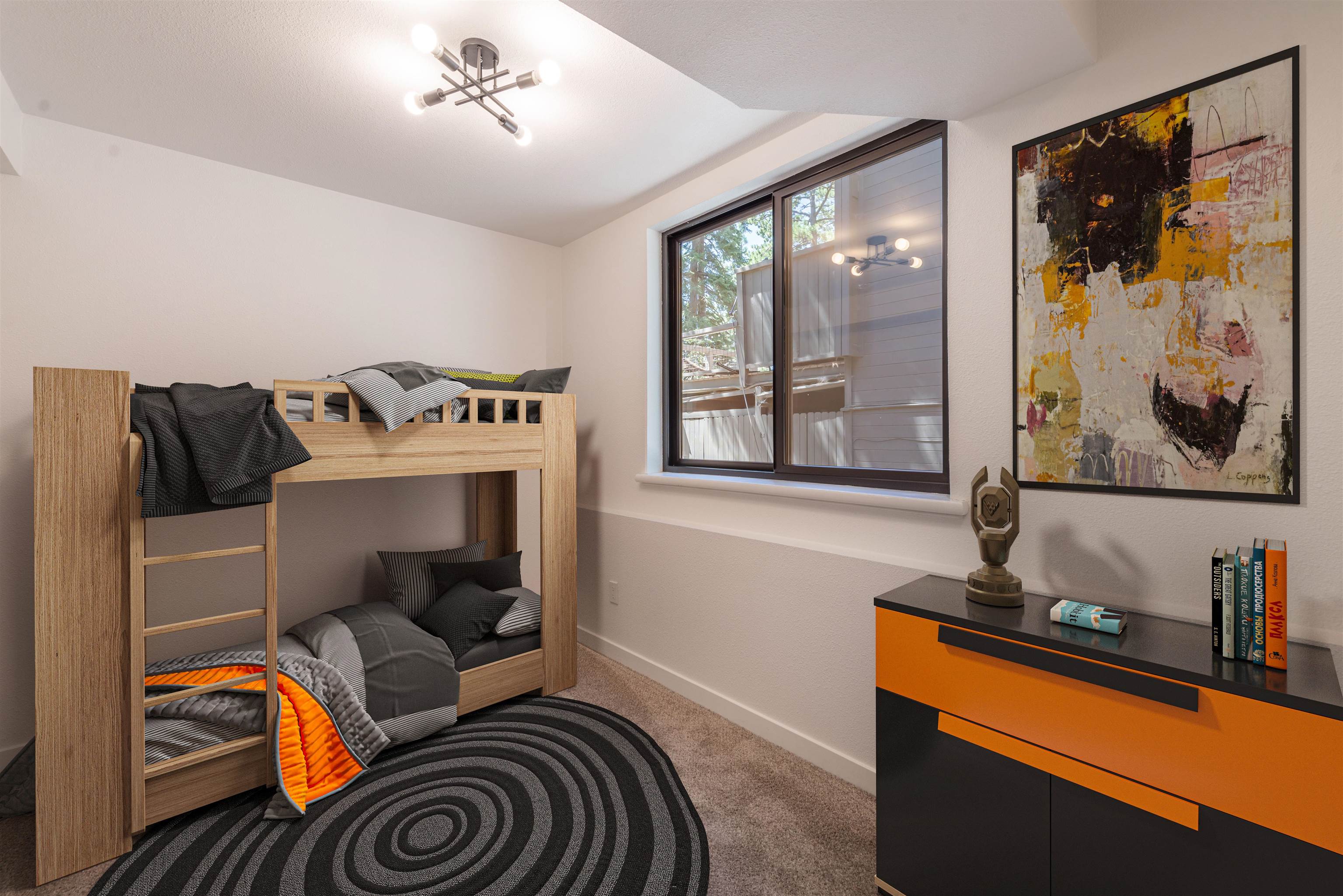12839 Palisade Street Truckee, CA 96161 - Photo 19 of 21 a bedroom with furniture and a window