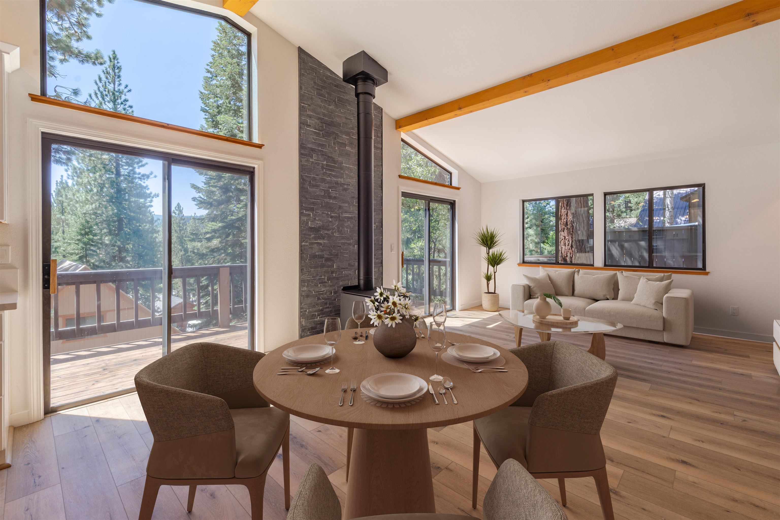 12839 Palisade Street Truckee, CA 96161 - Photo 8 of 21 a dining room with furniture and window