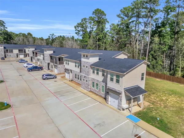 a view of a terrace with sitting area