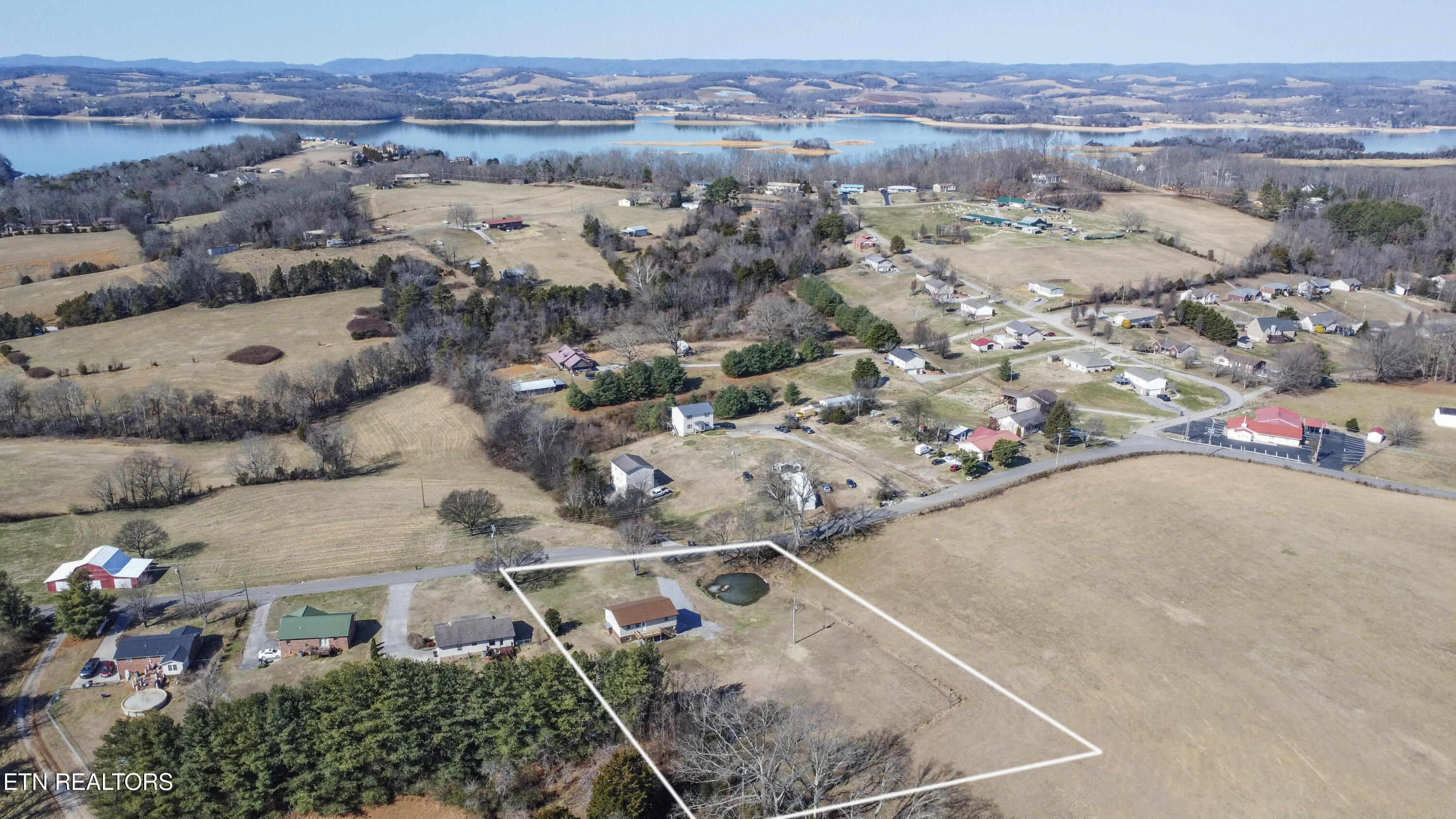 7167 Cedar Hill Road Talbott, TN 37877 - Photo 41 of 45 drone 7