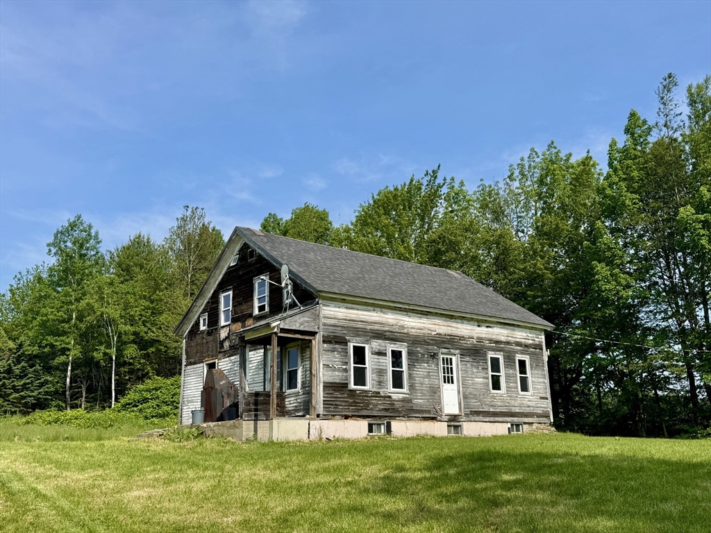 292 East Hawley Road Hawley, MA 01339 - Photo 6 of 7 a view of a house with a yard potted plants and large tree