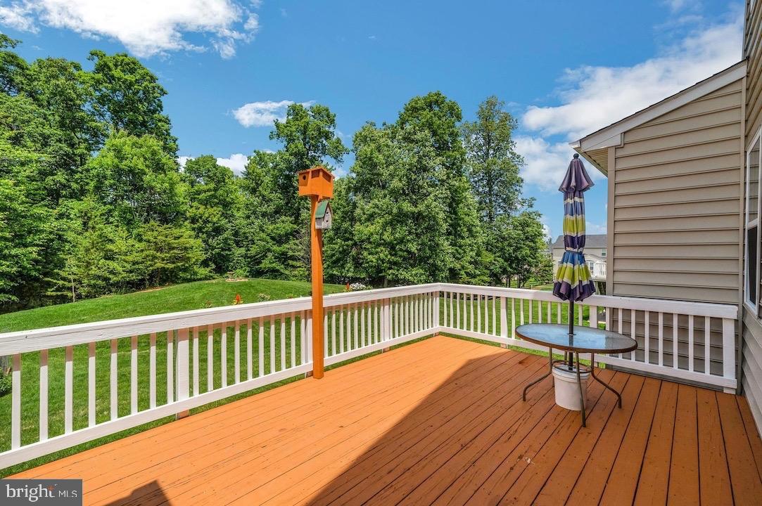 18776 Pier Trail Drive Triangle, VA 22172 - Photo 17 of 32 a view of balcony with wooden floor