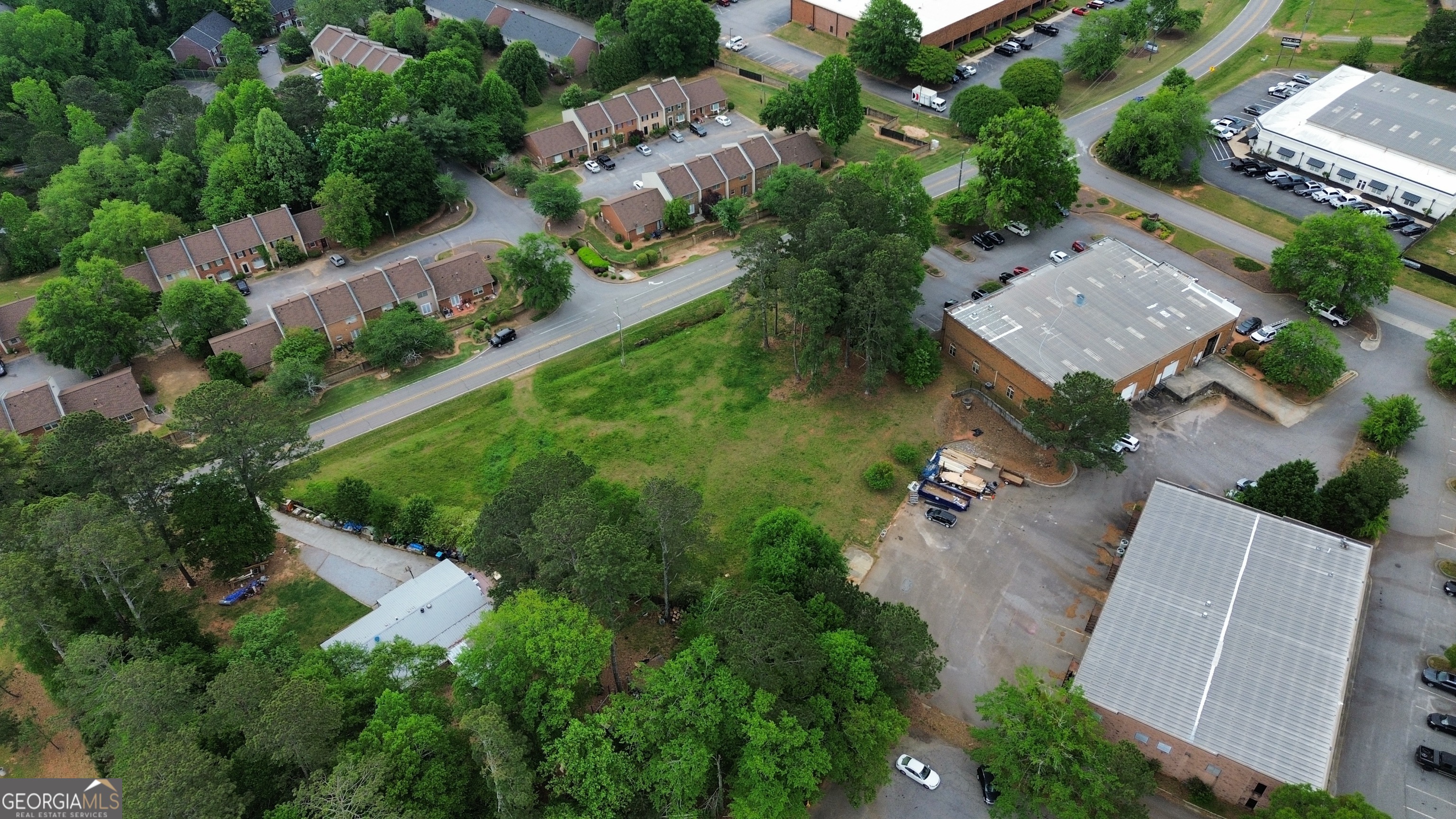 235 Cleveland Road Bogart, GA 30622 - Photo 13 of 24 an aerial view of a house with outdoor space and street view