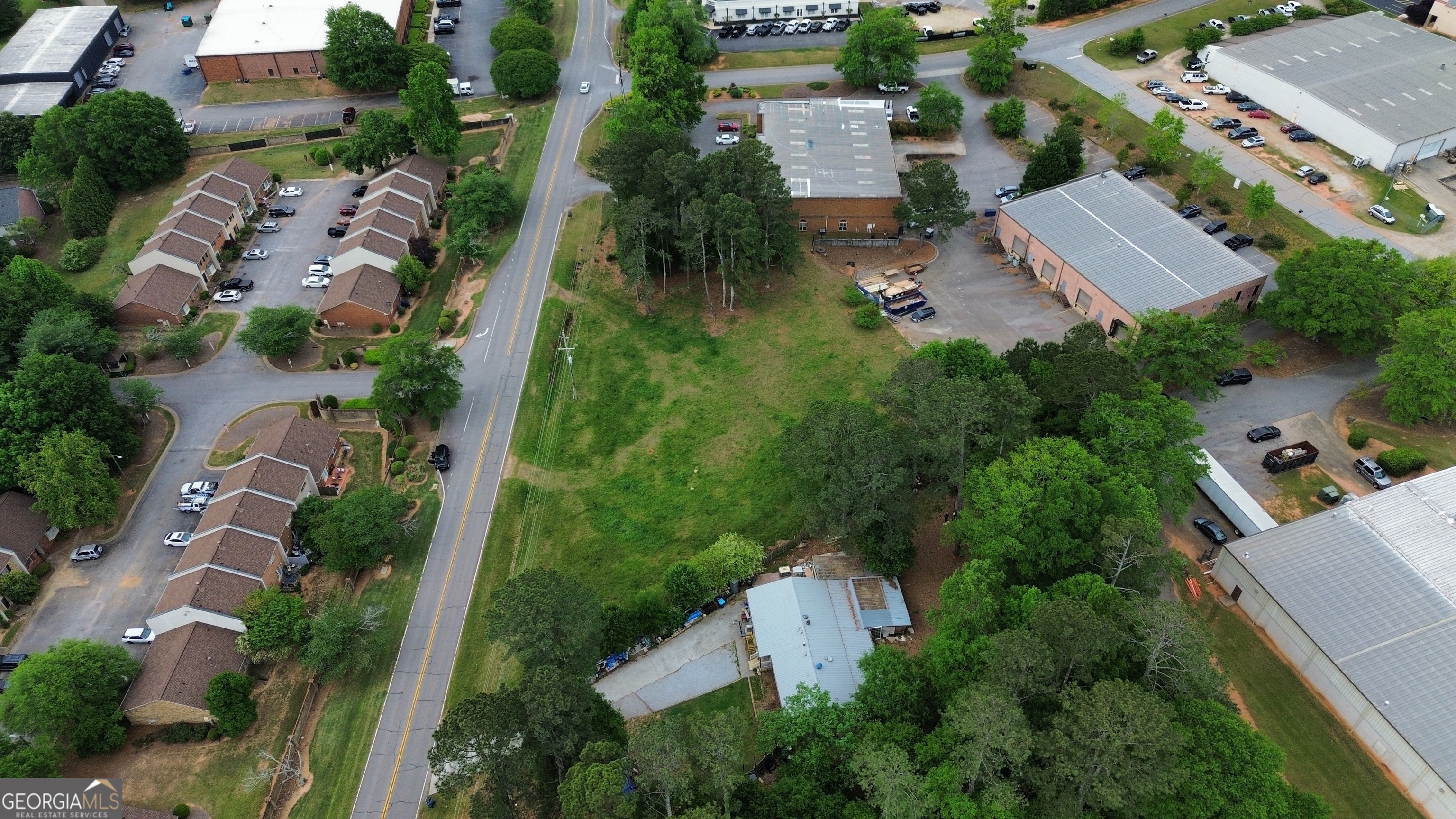 235 Cleveland Road Bogart, GA 30622 - Photo 18 of 24 an aerial view of residential house with outdoor space and street view