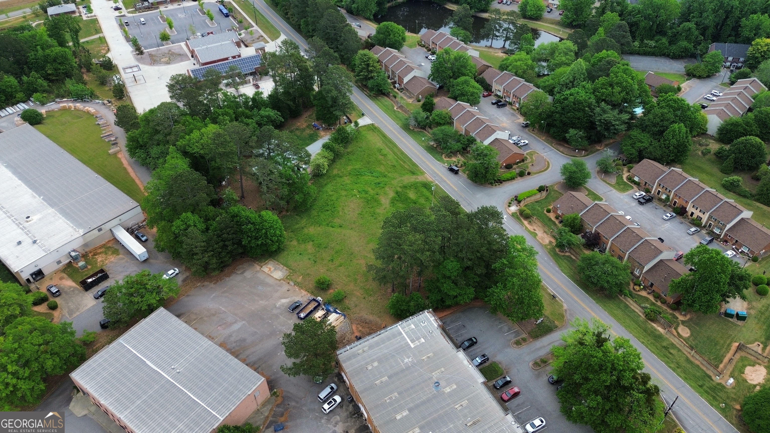 235 Cleveland Road Bogart, GA 30622 - Photo 21 of 24 an aerial view of residential houses with outdoor space