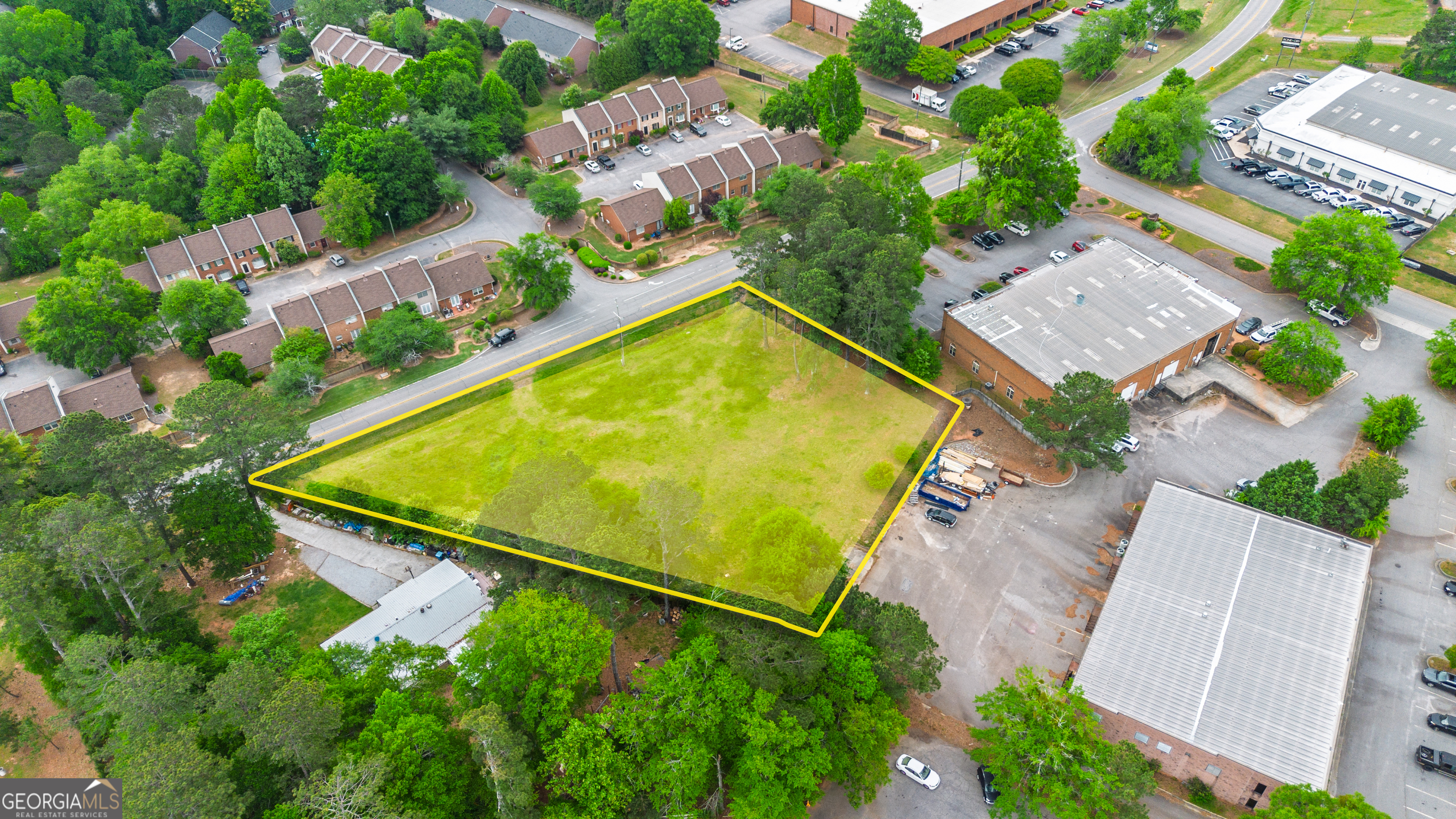 235 Cleveland Road Bogart, GA 30622 - Photo 3 of 24 an aerial view of a house
