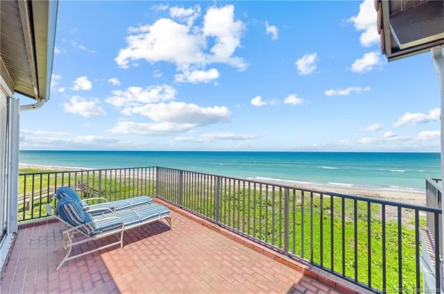 a view of sitting area in the balcony