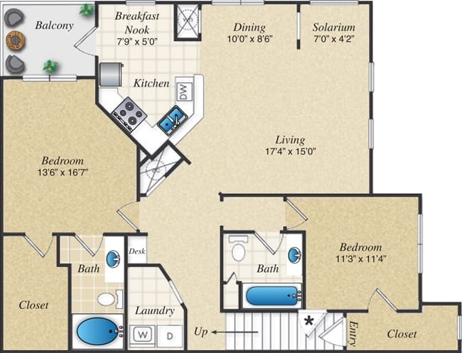 12101 Dessau Road North, Unit 2704 Austin, TX 78754 - Photo 3 of 20 Enjoy up to 6 WEEKS FREE on all Floor plans + WIN RENT FOR ONE YEAR