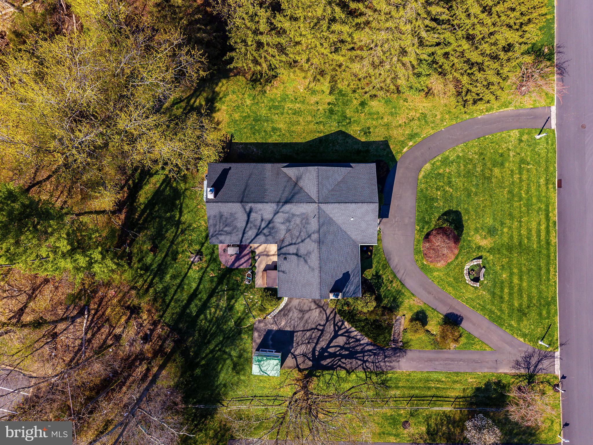 709 Alene Road Ambler, PA 19002 - Photo 39 of 42 an aerial view of a pool yard and outdoor seating