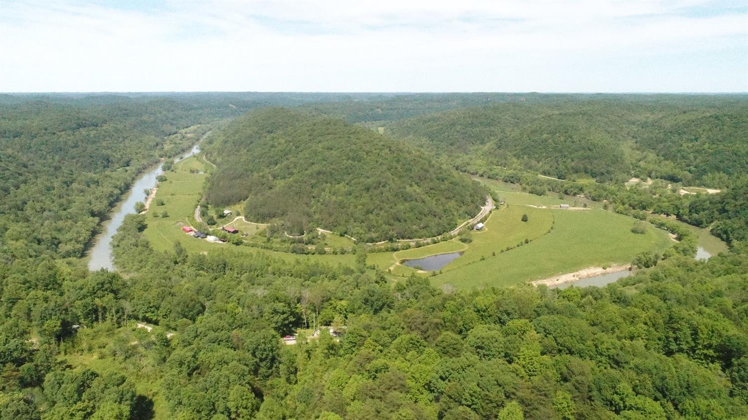 1 Macedonia Road Irvine, KY 40336 - Photo 8 of 10 Drone picture of the area! Very close to