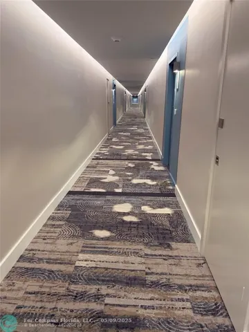 front view of a building with street