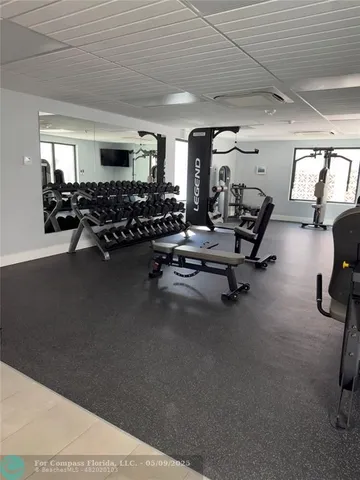 a front view of a multi story building