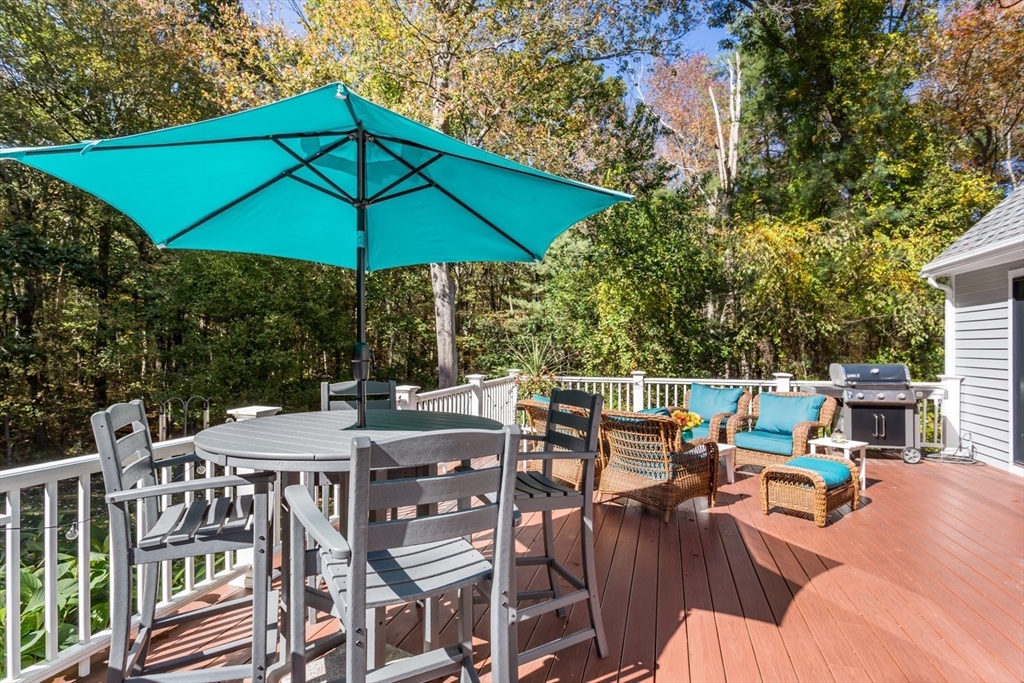 8 Bubbling Brook Road Franklin, MA 02038 - Photo 6 of 46 an outdoor space with furniture and umbrella