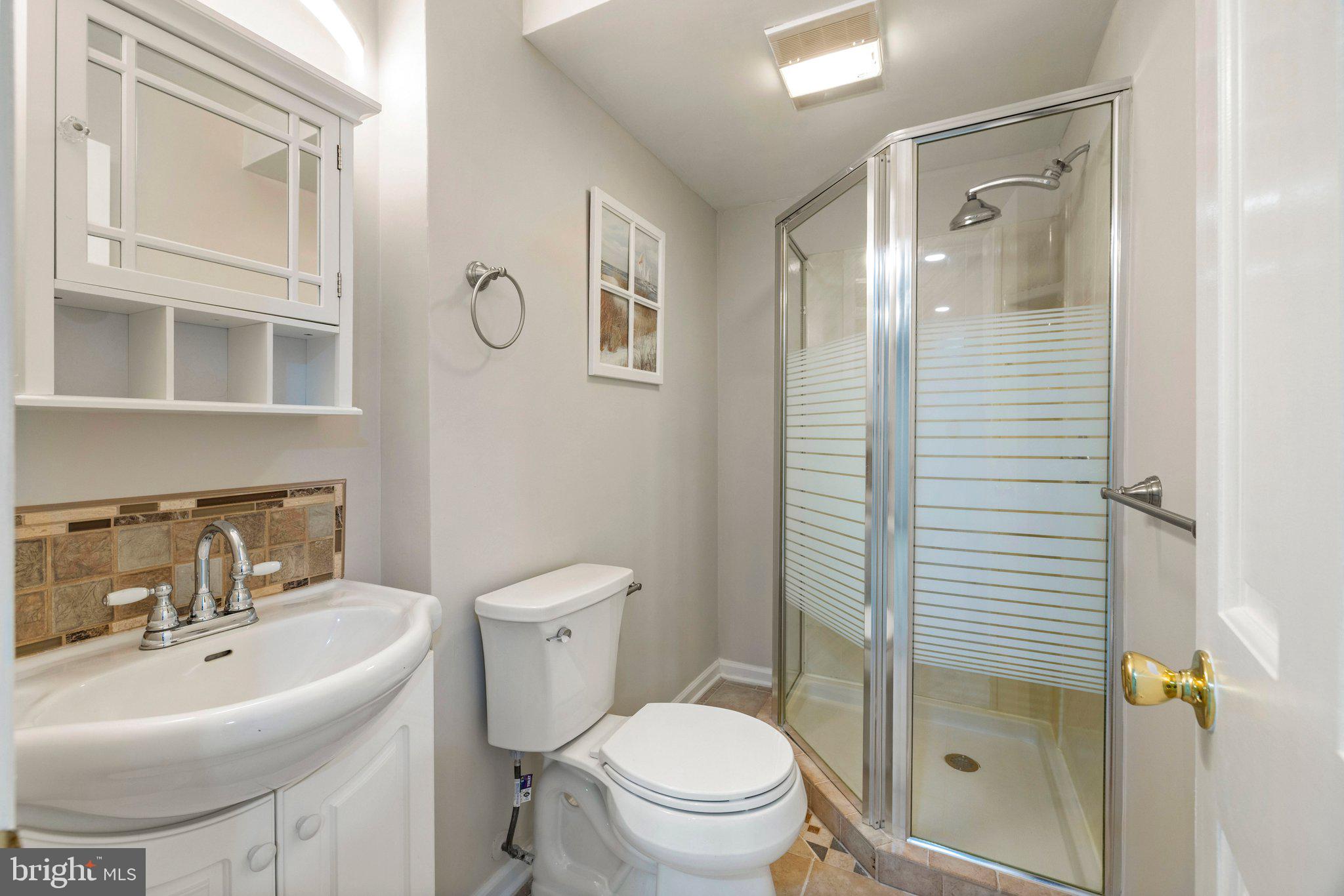 155 Connie Road Basye, VA 22810 - Photo 54 of 76 a bathroom with a sink toilet and shower