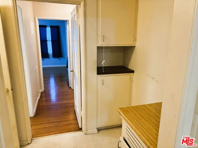 a view of front door of house