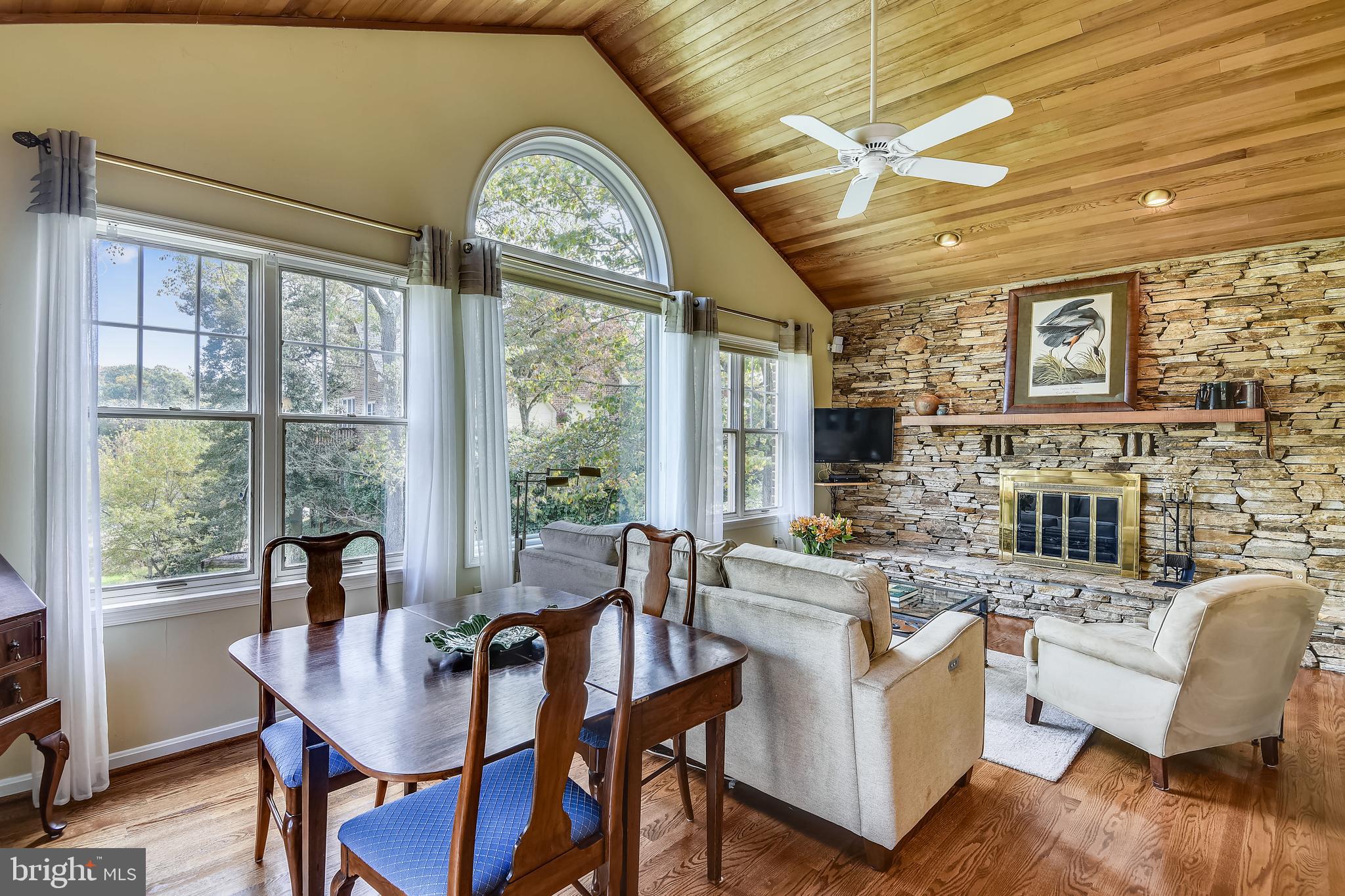 970 South River Landing Road Edgewater, MD 21037 - Photo 20 of 44 a view of a dining room with furniture window and wooden floor
