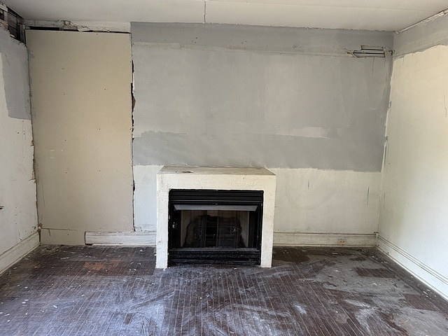 7711 South Champlain Avenue Chicago, IL 60619 - Photo 3 of 19 a room with a fireplace and a shower