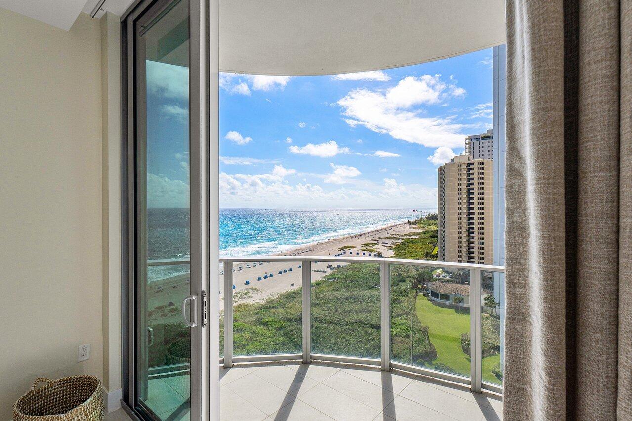 3100 North Ocean Drive, Unit H1205 Singer Island, FL 33404 - Photo 12 of 35 a view of a glass door