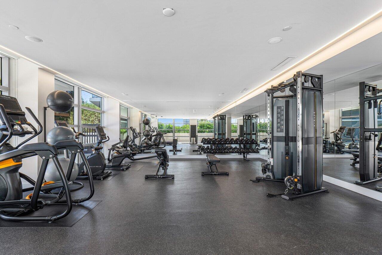 3100 North Ocean Drive, Unit H1205 Singer Island, FL 33404 - Photo 22 of 35 a view of a room with gym equipment