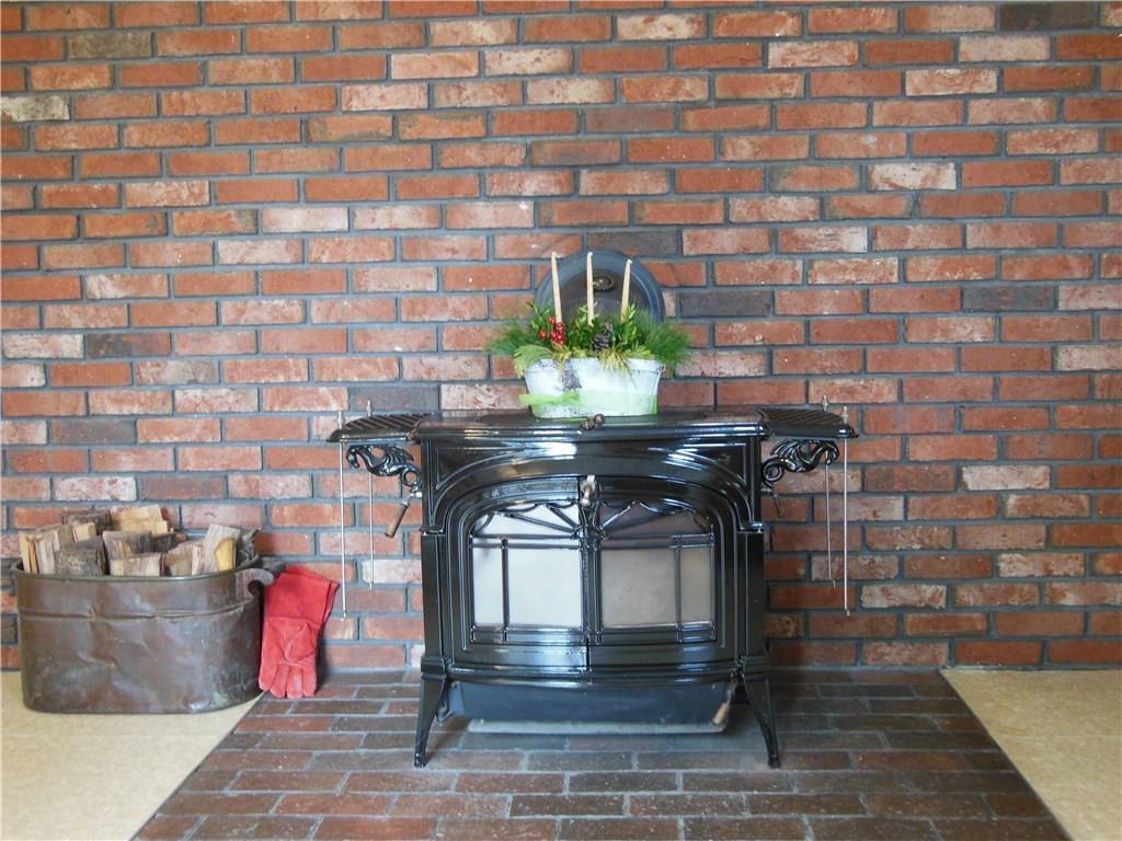 101 Baston Road North Yarmouth, ME 04097 - Photo 15 of 30 Enameled wood stove adds warmth to...