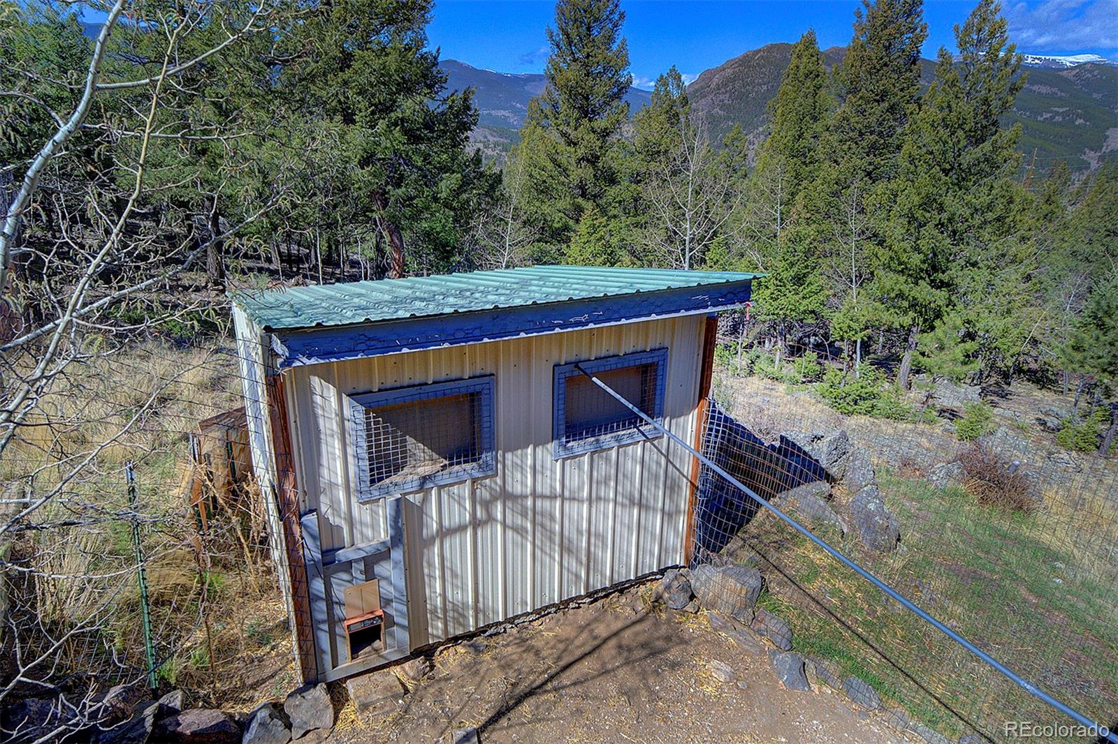 81 Fir Lane Bailey, CO 80421 - Photo 31 of 33 a view of balcony with wooden fence