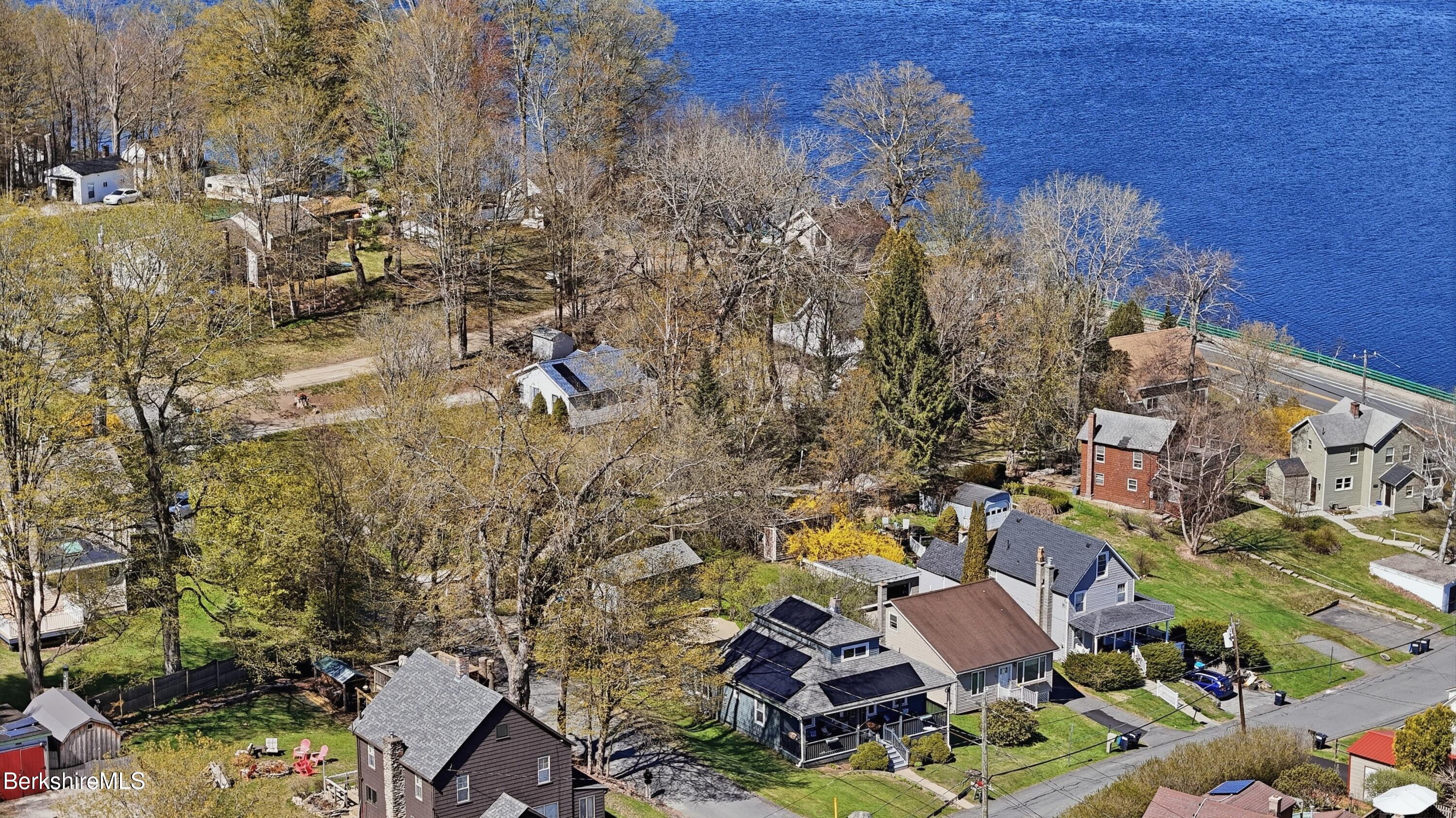 22 Broadway Street Pittsfield, MA 01201 - Photo 14 of 84 a aerial view of a house with a yard