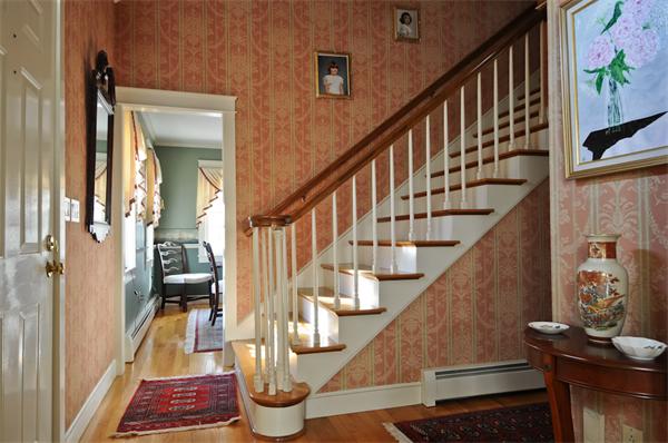 9 Bishop Road Rochester, MA 02770 - Photo 8 of 9 a view of entryway and hall with wooden floor