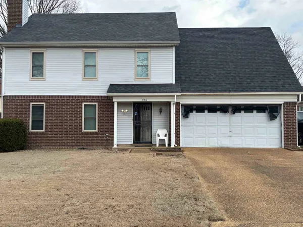 front view of a house with a window