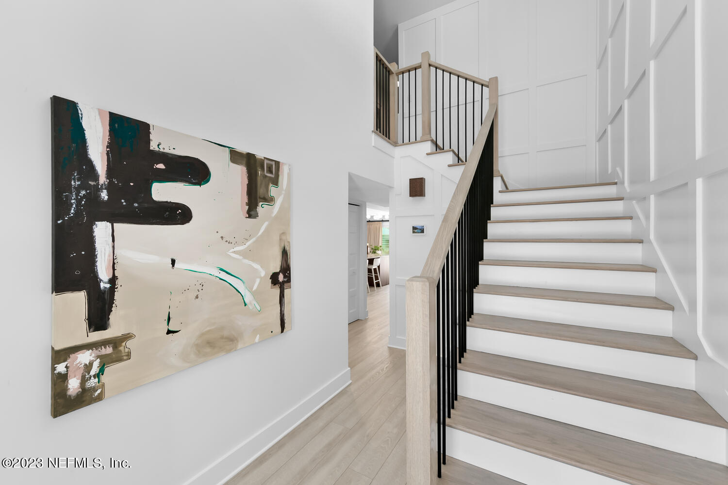 962 Ocean Boulevard Atlantic Beach, FL 32233 - Photo 7 of 63 a view of staircase with white walls