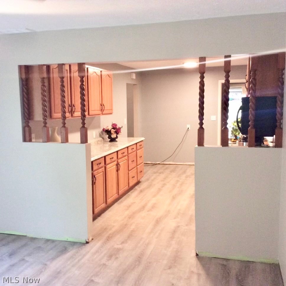 10071 Hazelton Road Streetsboro, OH 44241 - Photo 11 of 16 Kitchen featuring light hardwood / wood-style flooring