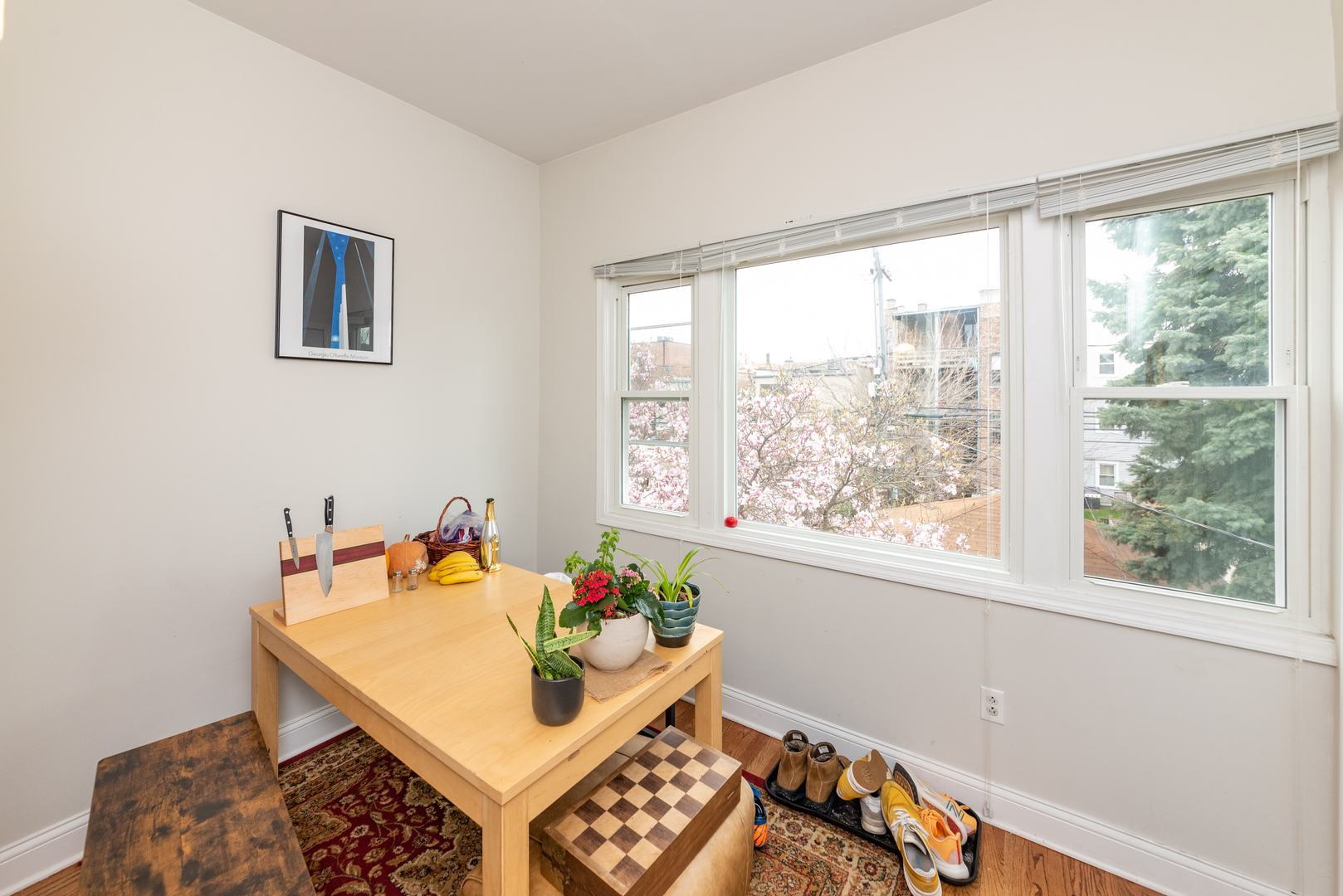 3716 North Racine Avenue, Unit 2 Chicago, IL 60613 - Photo 12 of 14 a view of a workspace with a window