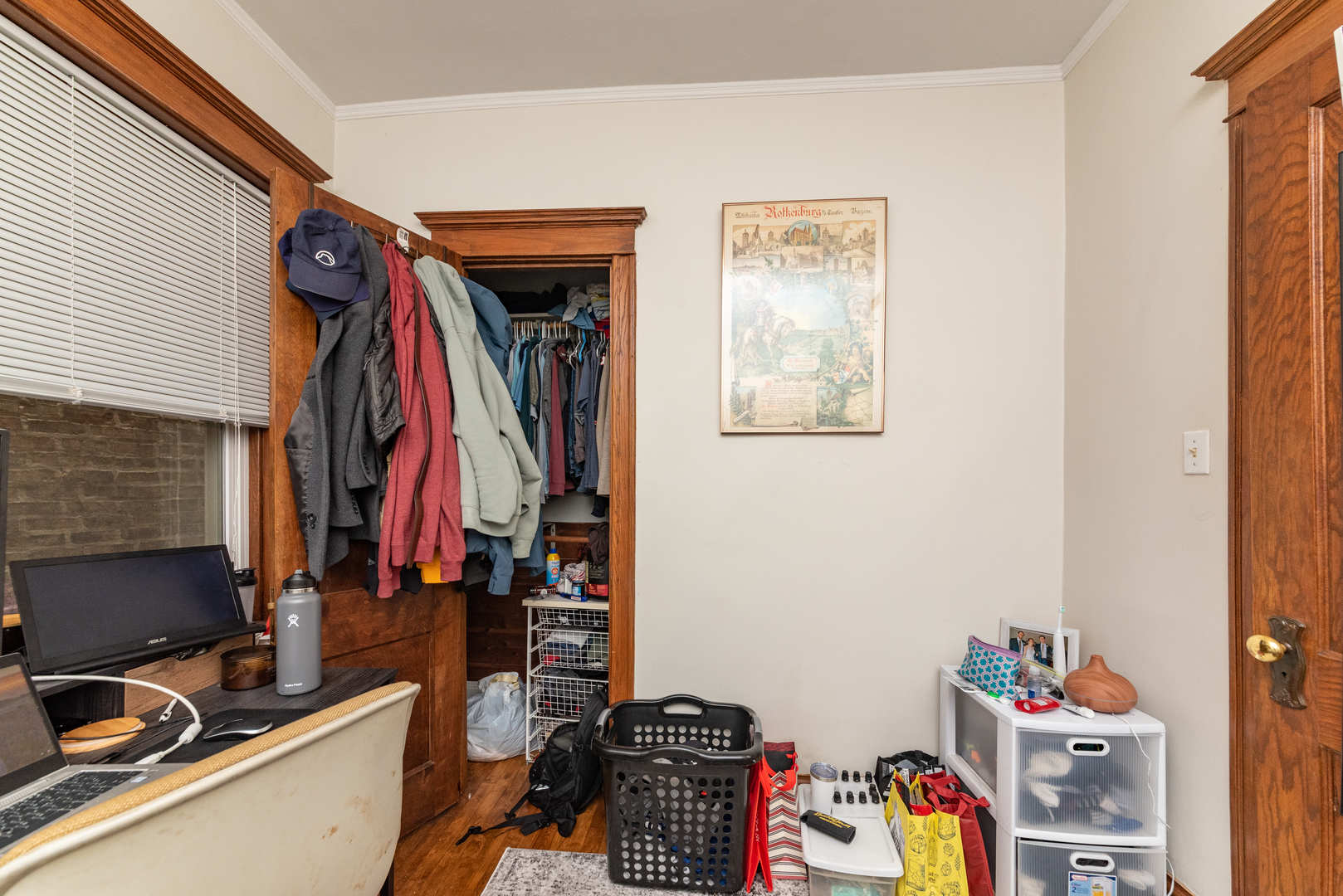 3716 North Racine Avenue, Unit 2 Chicago, IL 60613 - Photo 6 of 14 a view of a closet with storage