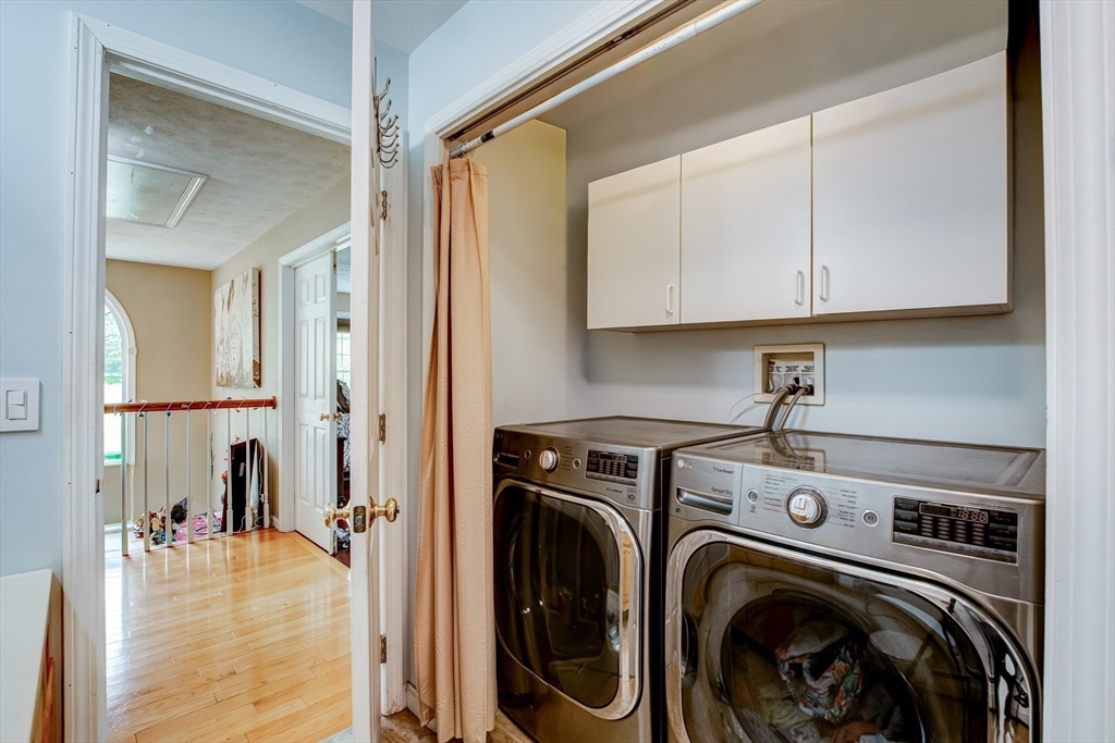 6 Loon Road Winchendon, MA 01475 - Photo 23 of 36 a view of a storage and utility room with washer and dryer