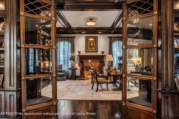 a view of swimming pool with outdoor seating