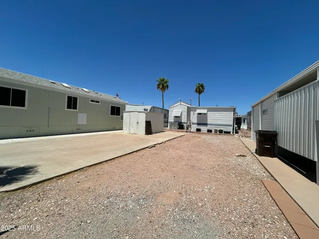 a view of a house with a street