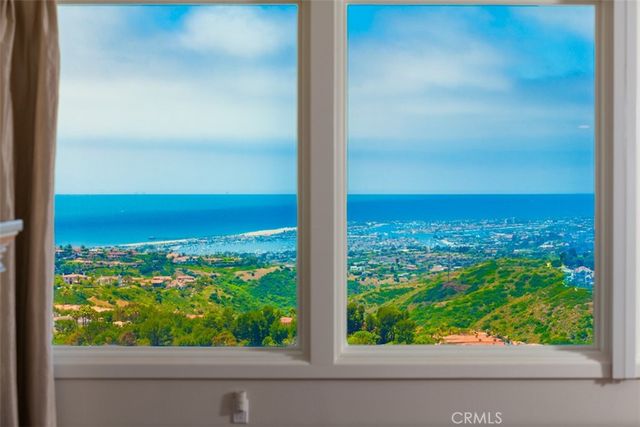 a view of a lake with houses