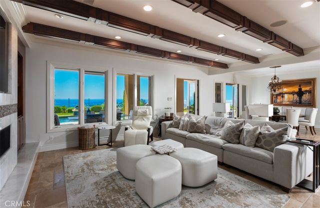 a view of balcony with patio