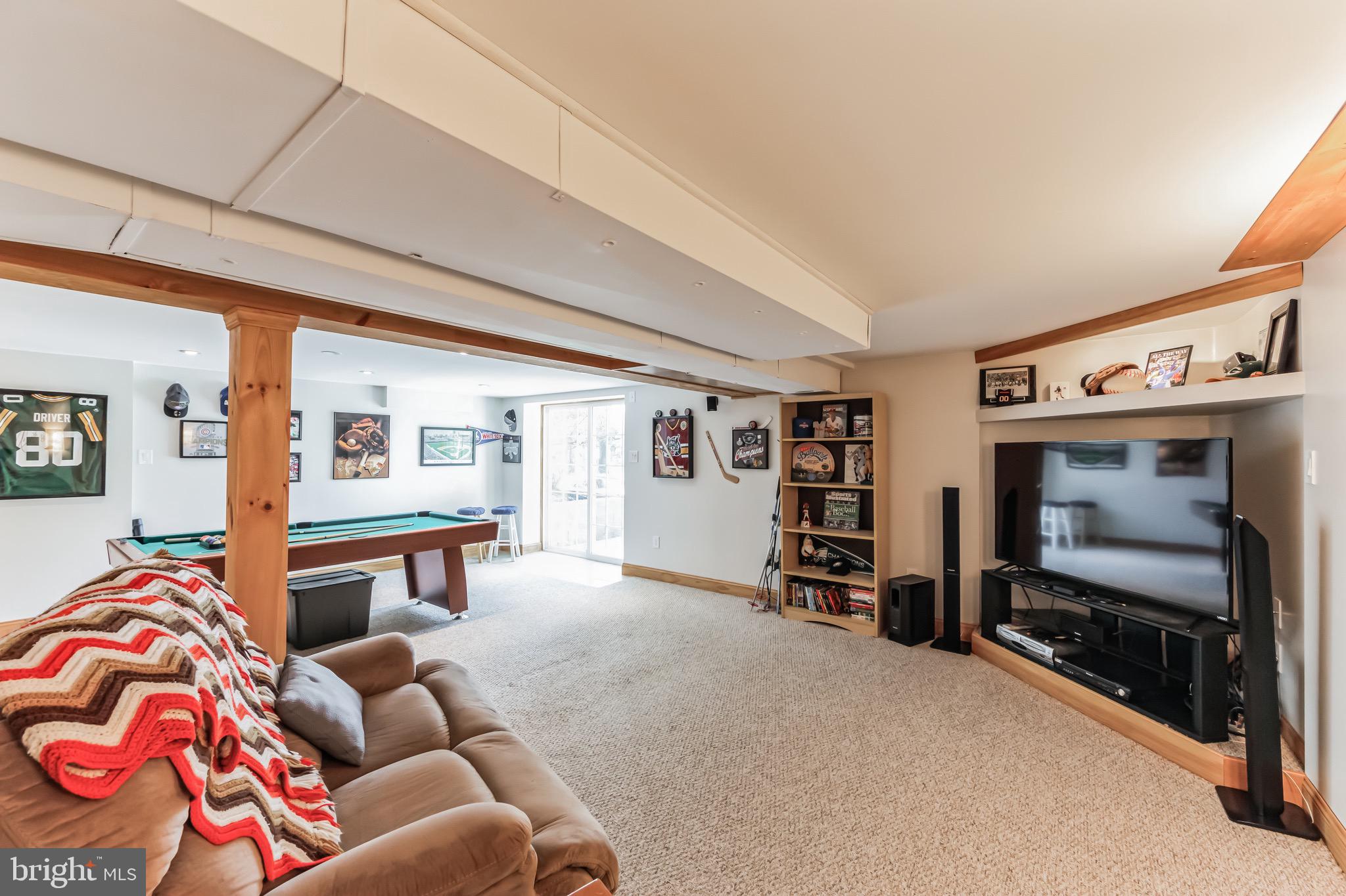 355 Peck Road Downingtown, PA 19335 - Photo 24 of 32 Finished basement with sound system