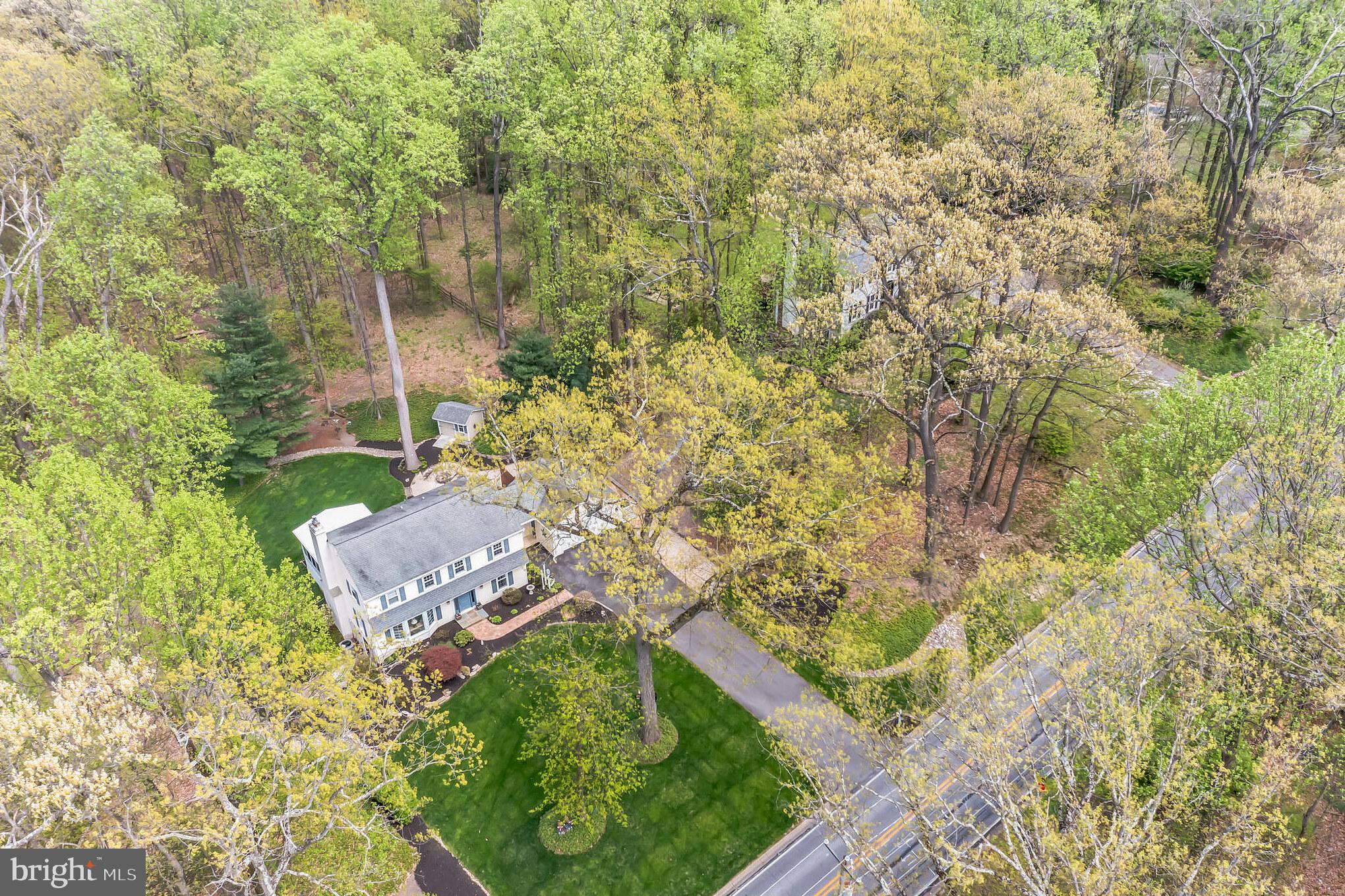 355 Peck Road Downingtown, PA 19335 - Photo 31 of 32 Arial front front yard