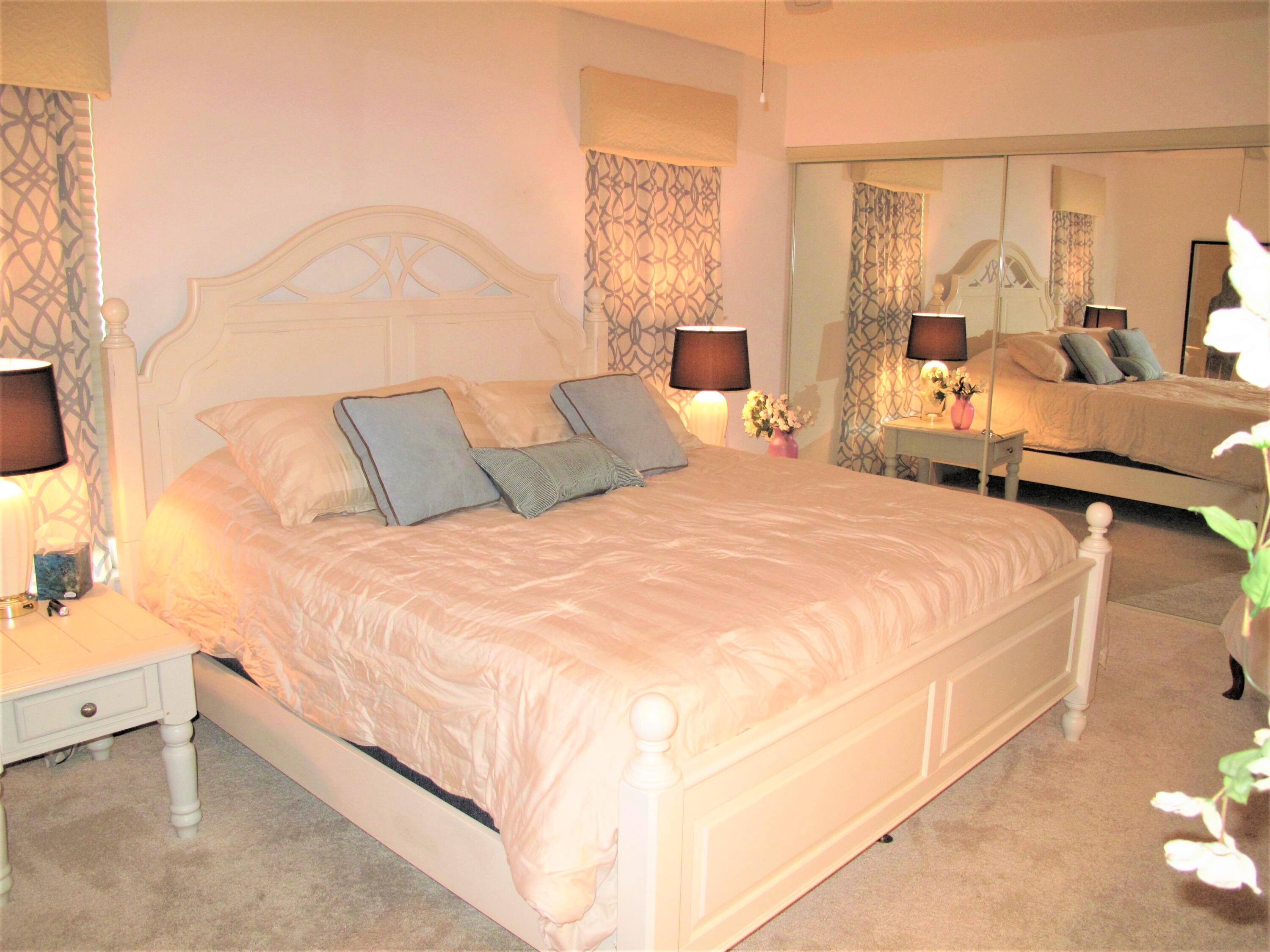 5031 Nesting Way, Unit D Delray Beach, FL 33484 - Photo 24 of 35 Master bedroom king bed (2)