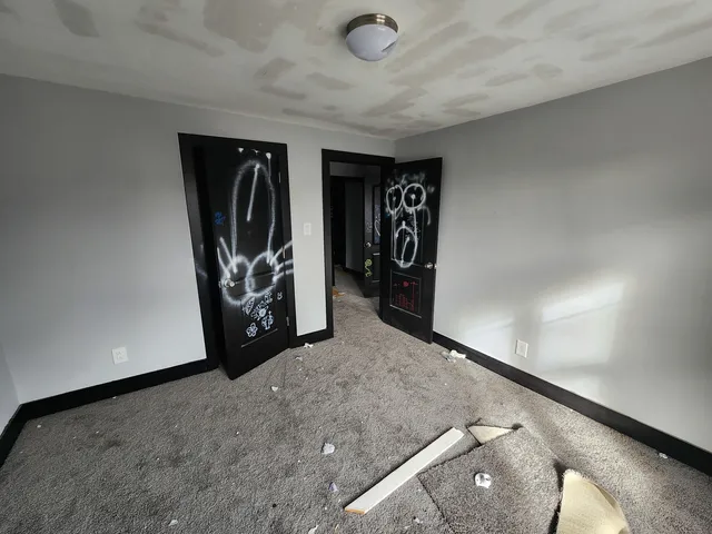 a view of livingroom with furniture and window