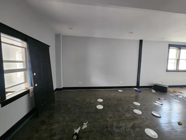 a view of an empty room with window