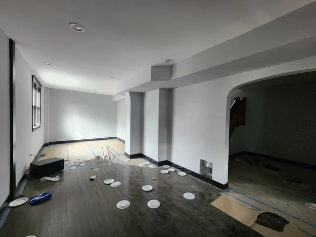 a view of empty room