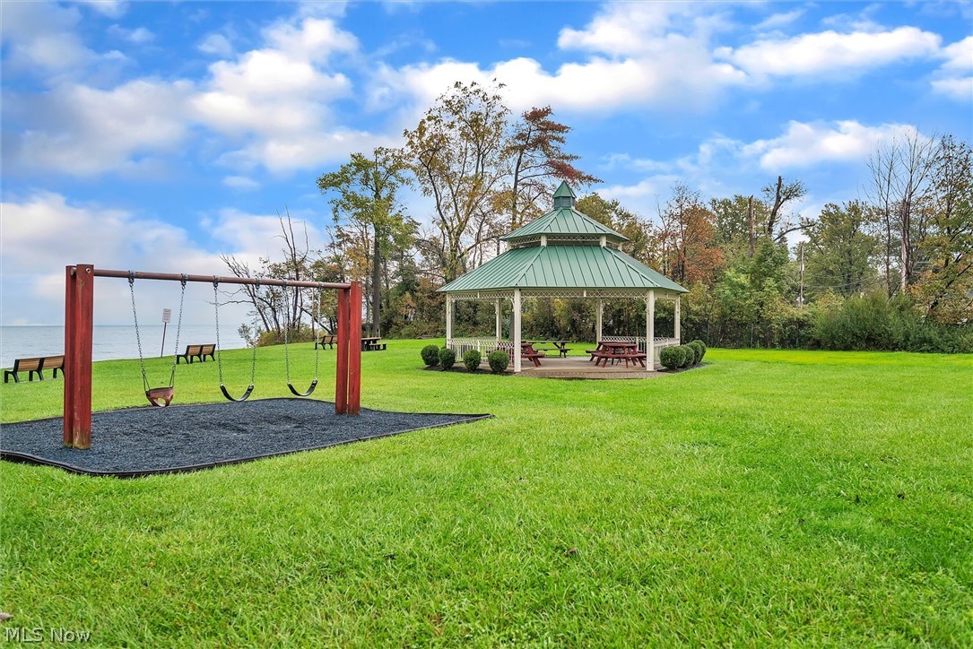 5916 Reynolds Road Mentor-on-the-Lake, OH 44060 - Photo 19 of 22 Beautiful park with water views, a gazebo and swings!