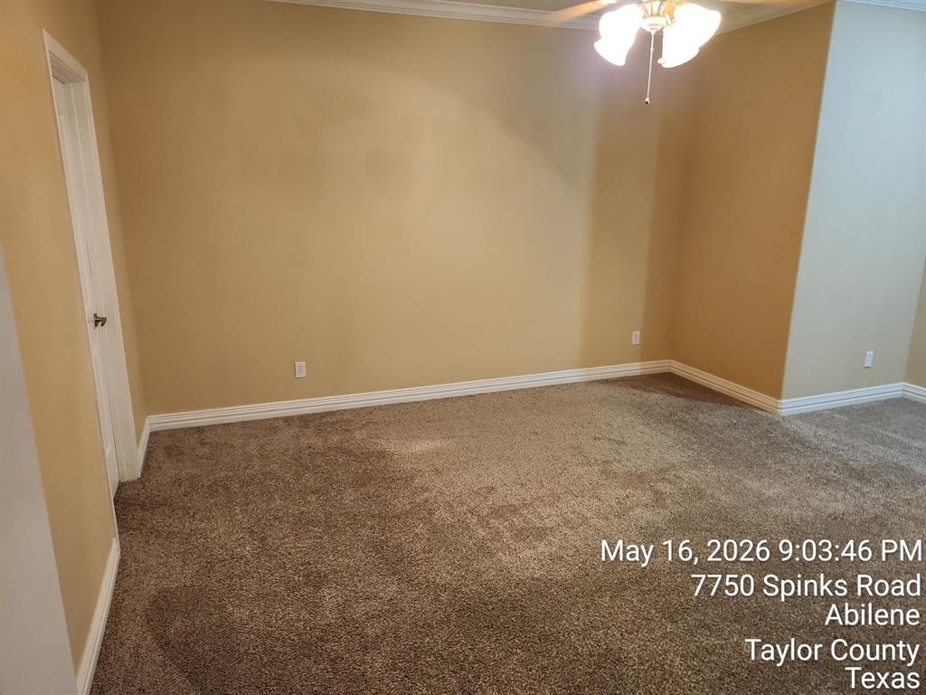 7750 Spinks Road Abilene, TX 79603 - Photo 7 of 15 a view of an empty room