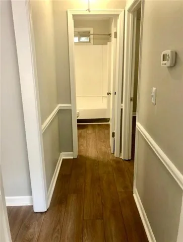 a view of walk in closet