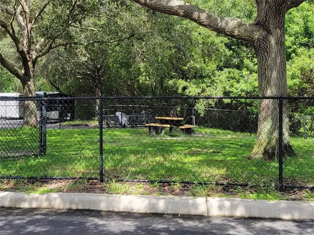 a view of street along with trees