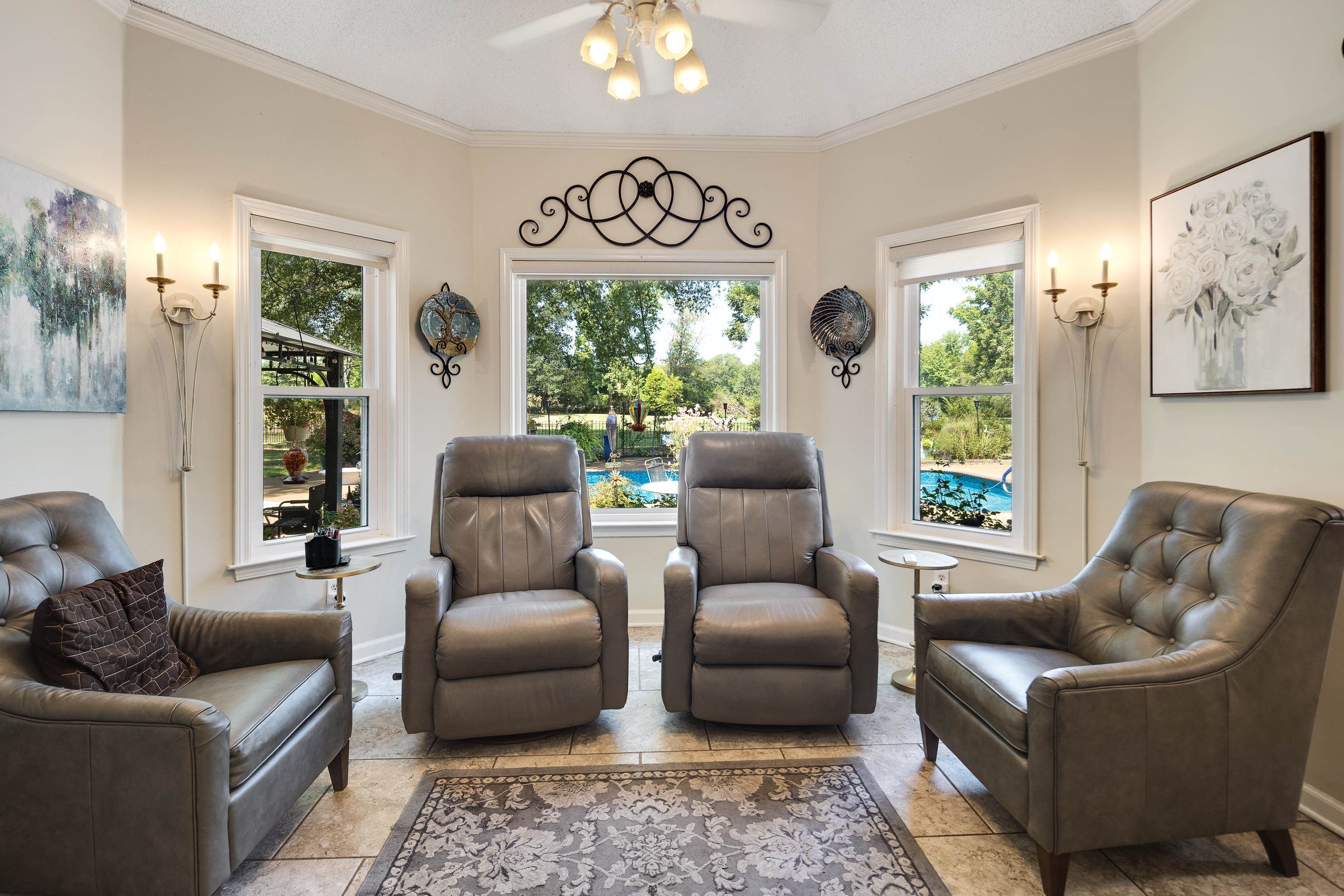 6119 Brunswick Road Arlington, TN 38002 - Photo 15 of 39 a living room with furniture and a large window