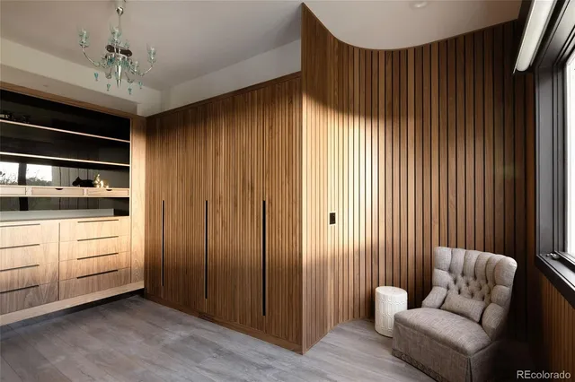 a close view of sliding door