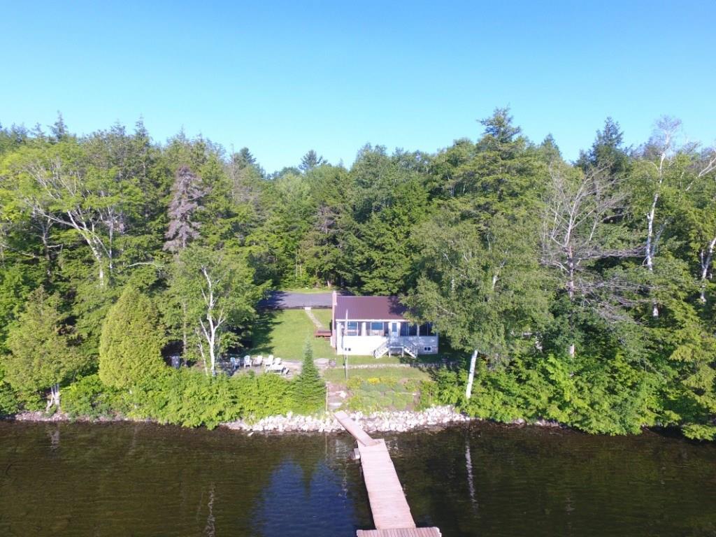 2495 Embden Pond Road Embden, ME 04958 - Photo 30 of 35 Aerial view of camp